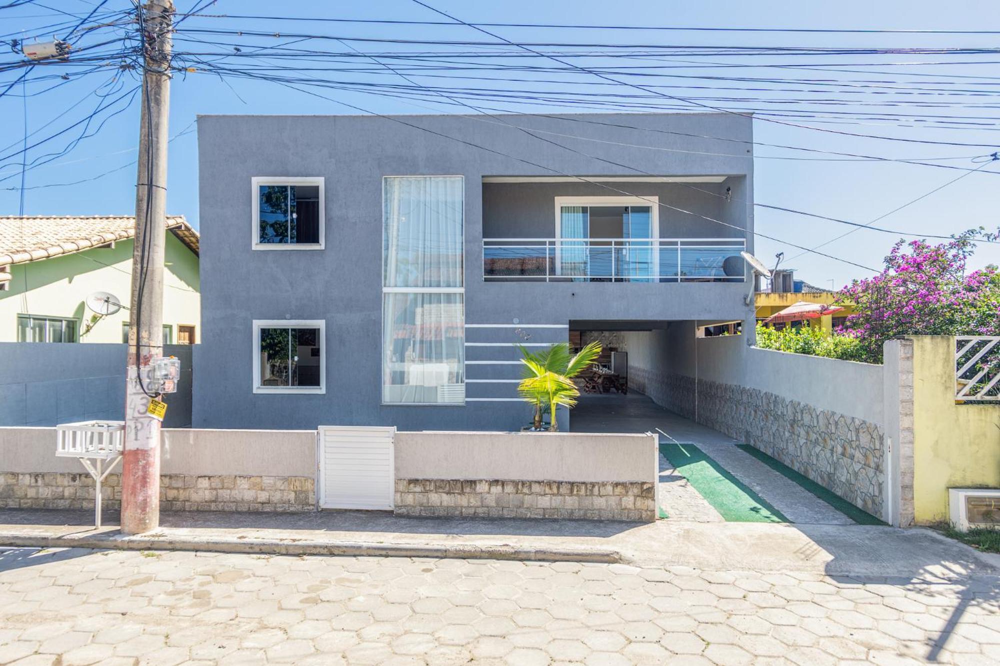 Refugio Tropical Casa De Praia Com Piscina Aquecida E 4 Suites E Garagem 3 Carros, 800 Mtrs Da Praia Internet 700 Mbps, Condominio Privado Com Pista De Skate , Quadra De Futevolei , Campos E Quadras De Futebol! Cabo Frio Esterno foto