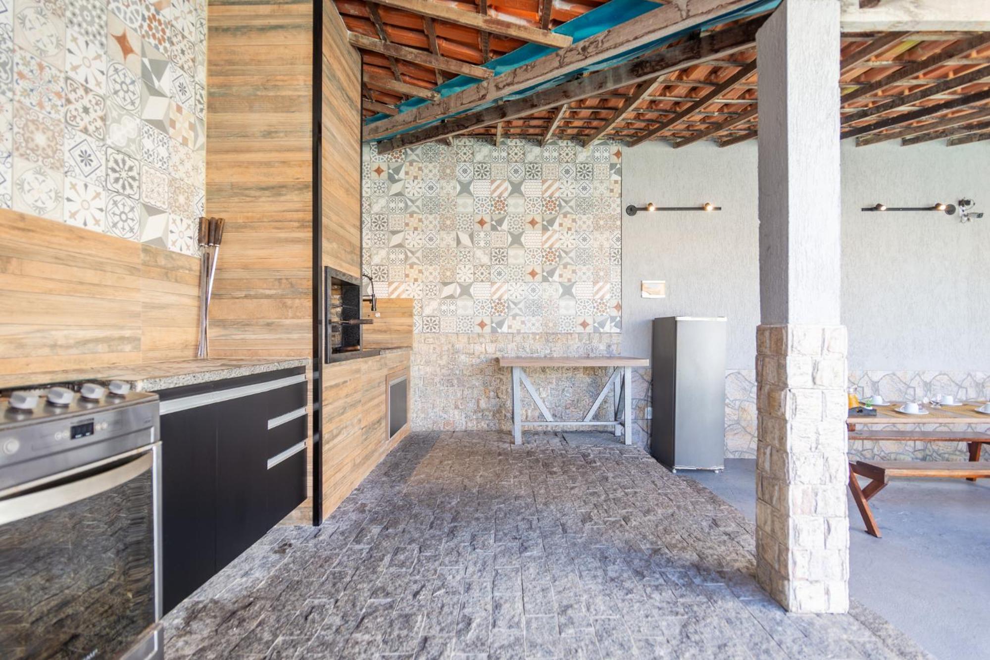 Refugio Tropical Casa De Praia Com Piscina Aquecida E 4 Suites E Garagem 3 Carros, 800 Mtrs Da Praia Internet 700 Mbps, Condominio Privado Com Pista De Skate , Quadra De Futevolei , Campos E Quadras De Futebol! Cabo Frio Esterno foto